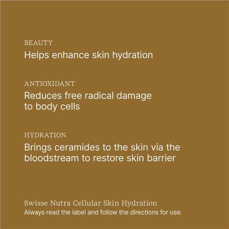Swisse Nutra Cellular Skin Hydration 60 Tablets