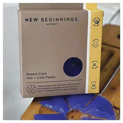 Reusable Breast Care Hot & Cold Packs - 2 Pack