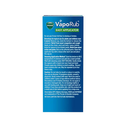 Vicks VapoRub Easy Applicator Vaporising Ointment 35g