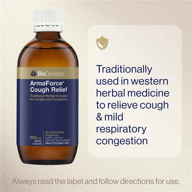 BioCeuticals ArmaForce® Cough Relief 200mL