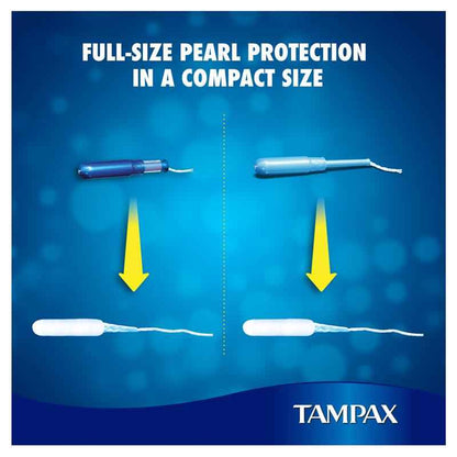 Tampax Pearl Compak Tampons Regular 18 Pack