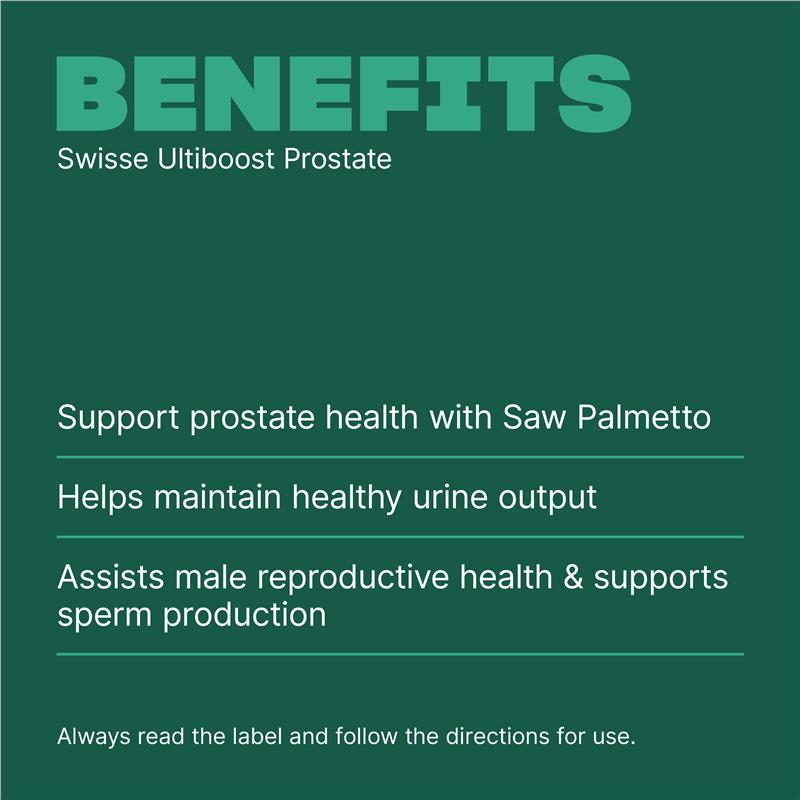 Swisse Ultiboost Prostate 50 Tablets