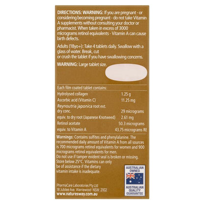 Nature's Way Collagen Mature Skin 60 Tablets