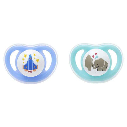 Pigeon Minilight Pacifier Twin Pack M