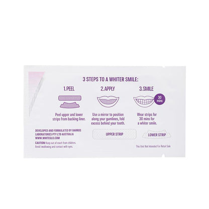 White Glo Purple Teeth Strips Express Glo