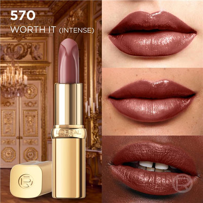 L'Oreal Paris Color Riche Classic Satin Lipstick 570 Worth It Intense