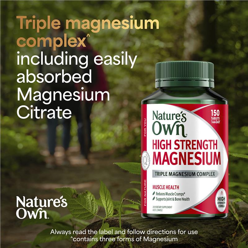 Nature's Own High Strength Magnesium 150 Tablets