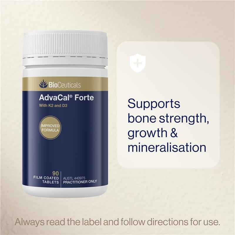 Bioceuticals AdvaCal Forte 90 Tablets NEW