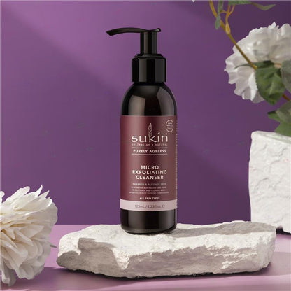 Sukin Purely Ageless Micro Exfoliating Cleanser Pump 125ml