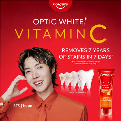 Colgate Toothpaste Optic White Vitamin C 100g