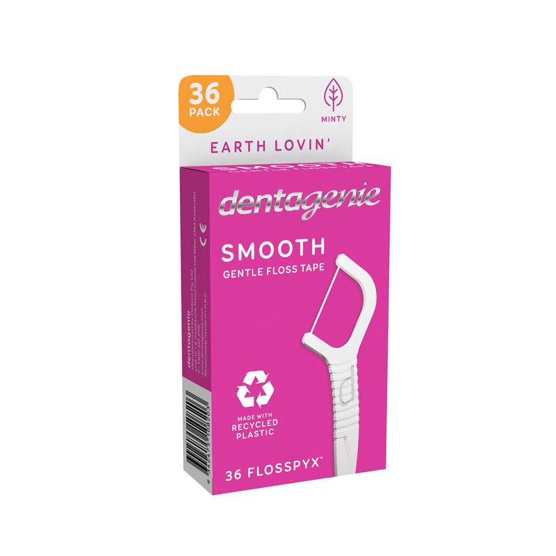 Dentagenie Smooth Flosspyx Mint 36 Pack