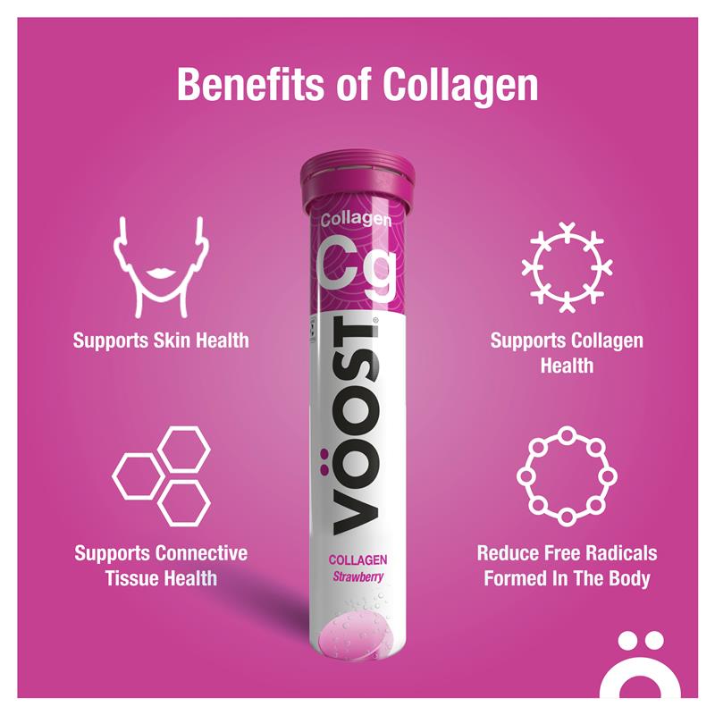 Voost Collagen Effervescent 60 Pack Exclusive Size
