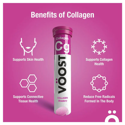 Voost Collagen Effervescent 60 Pack Exclusive Size