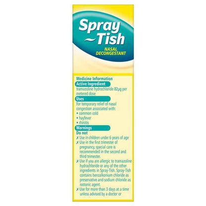 Spray-Tish Nasal Decongestant 10ml