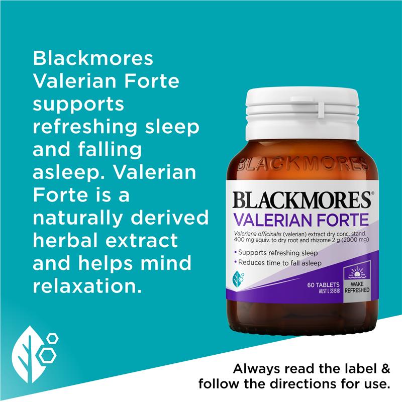 Blackmores Valerian Forte 60 Tablets