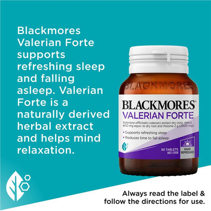 Blackmores Valerian Forte 60 Tablets