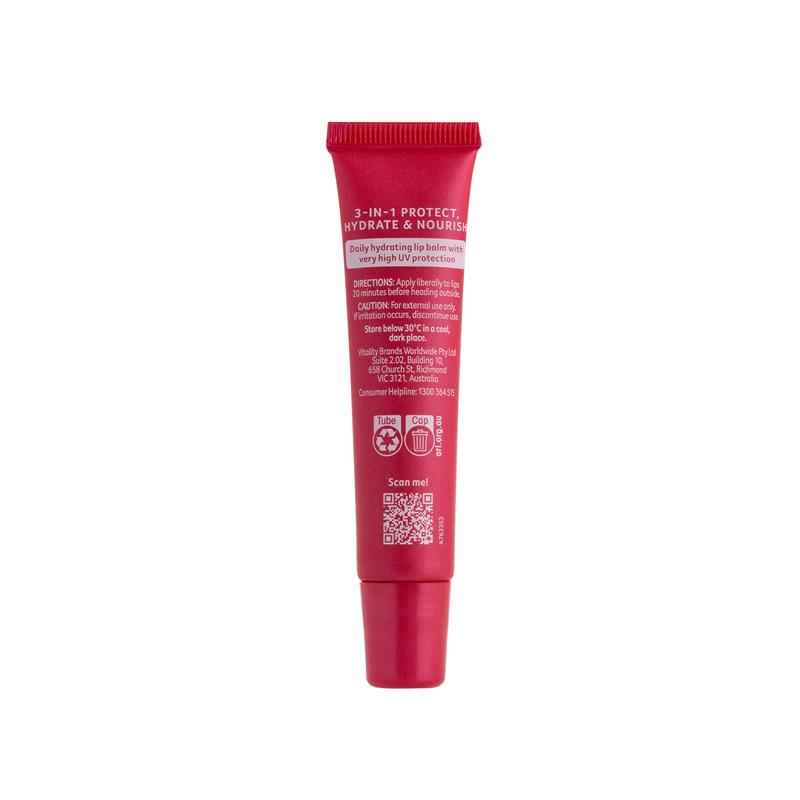 Cancer Council Lip Balm SPF50+ Berry Bliss 15g