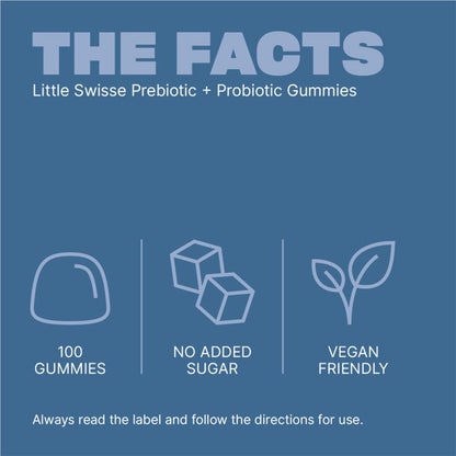 Little Swisse Pre + Probiotic Gummies 100 Pack