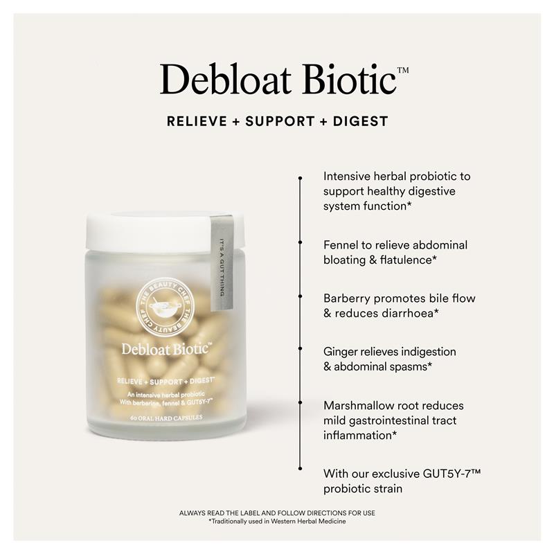 The Beauty Chef Debloat Biotic Digest & Debloat 60 Capsules