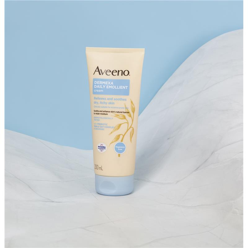 Aveeno Dermexa Daily Emollient Fragrance Free Body Cream 200ml