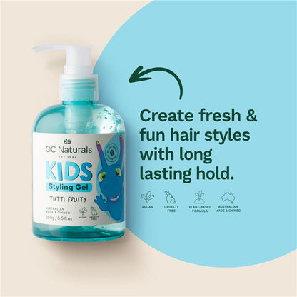Organic Care Kids Tutti Fruity Styling Gel 250ml