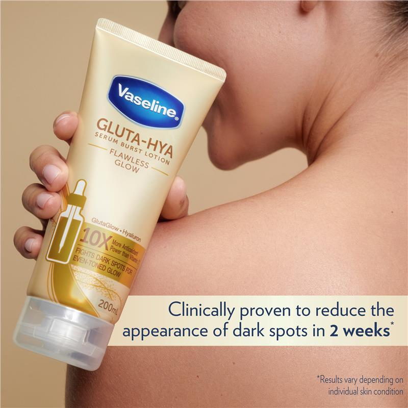 Vaseline Gluta-Hya Serum Boost Lotion Flawless Glow 200ml