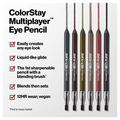 Revlon Colorstay Multiplayer Liquid-Glide Eye Pencil Glitch Effect