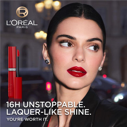 L'Oreal Paris Infallible Lacque Resistance Liquid Lipstick 220 Paris Sunset