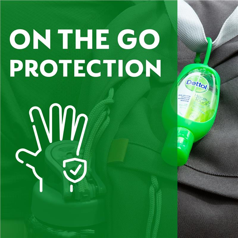 Dettol Refresh Liquid Hand Sanisiter 50mL Healthy Touch Antibacterial - GimmeNow