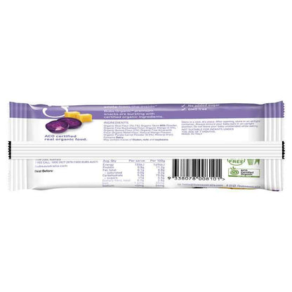 Bubs Organic Smiley Squares Mango & Purple Carrot 7 Months+ 14g