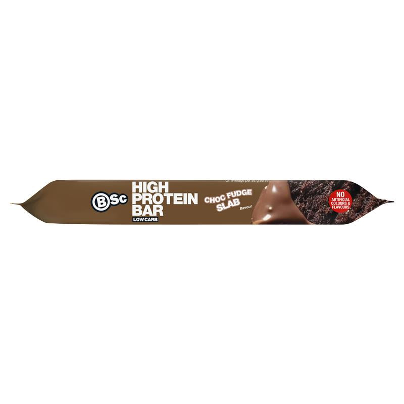 BSc High Protein Bar Choc Fudge Slab 92g