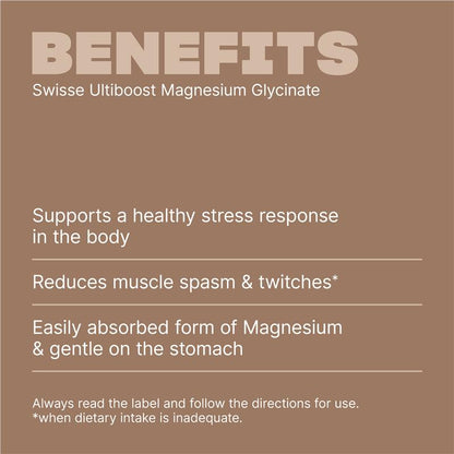 Swisse Ultiboost Magnesium Glycinate 240 Tablets Exclusive Size