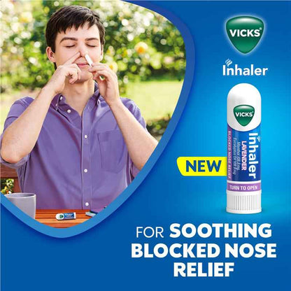 Vicks Inhaler Lavender Nasal Decongestant 0.5ml
