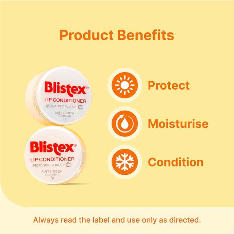 Blistex Lip Conditioner SPF 30 7gm Pot