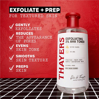 Thayers Pore Refining 2% AHA Toner 355ml