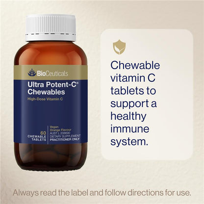 BioCeuticals Ultra Potent-C® Chewables 60 Tablets - GimmeNow