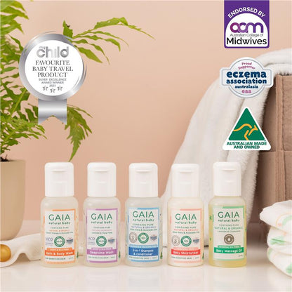 Gaia Natural Baby Starter Kit 5 x 50ml