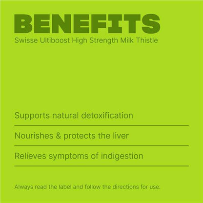Swisse Ultiboost High Strength Milk Thistle 180 Tablets