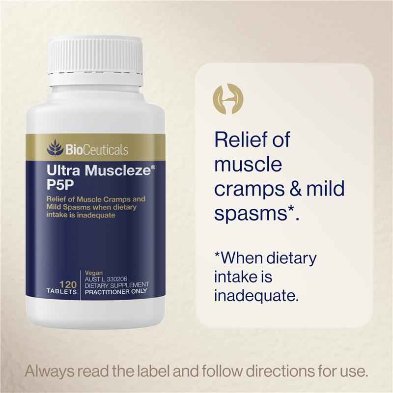 BioCeuticals Ultra Muscleze® P5P 120 Tablets