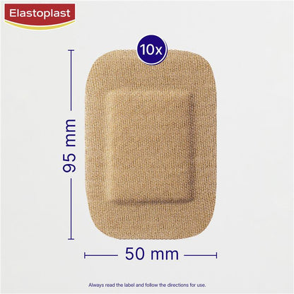 Elastoplast Heavy Fabric Waterproof XL 10 Strips