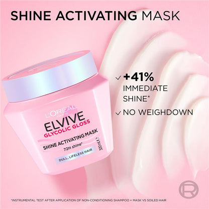 L'Oreal Elvive Glycolic Gloss Shine Activating Mask 300ml