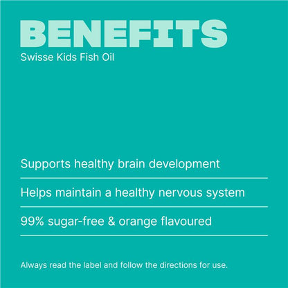 Swisse Kids Fish Oil 60 Capsules
