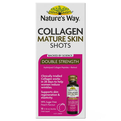 Nature's Way Collagen Mature Skin Shots 10 x 50ml
