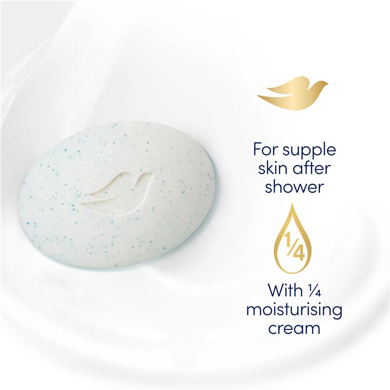 Dove Beauty Bar Exfoliating 4 x 90g