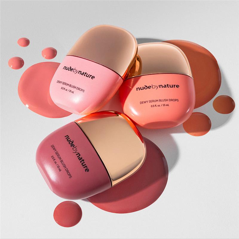Nude By Nature Dewy Serum Blush Drops 01 Pink Petal 15ml