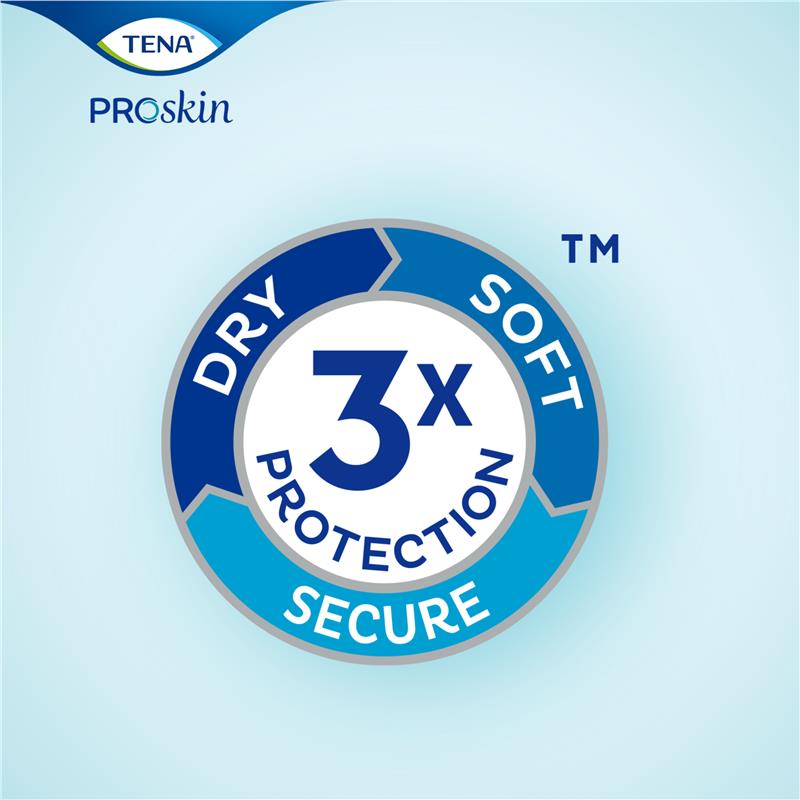 TENA Pants Proskin Super X Large 12 Pack