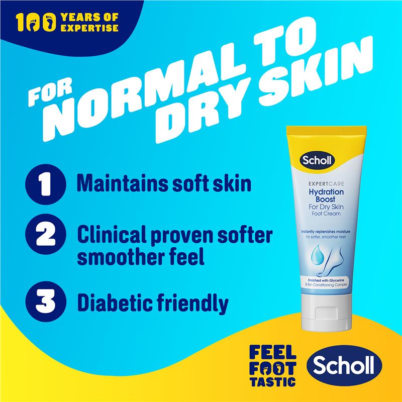 Scholl ExpertCare Hydration Boost Foot Cream 75ml
