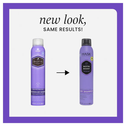 Hask Exotics Biotin Dry Shampoo 122g