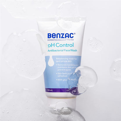 Benzac PH Control Antibacterial Face Wash 150ml