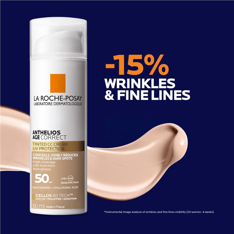 La Roche Posay Anthelios Age Correct Tinted SPF50 50ml